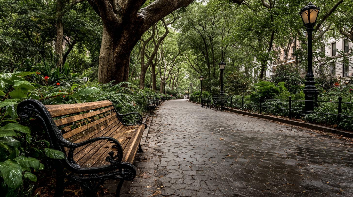 nyc happy ending. Motion and Stillness: Parks, Museums, and Quiet Corners
