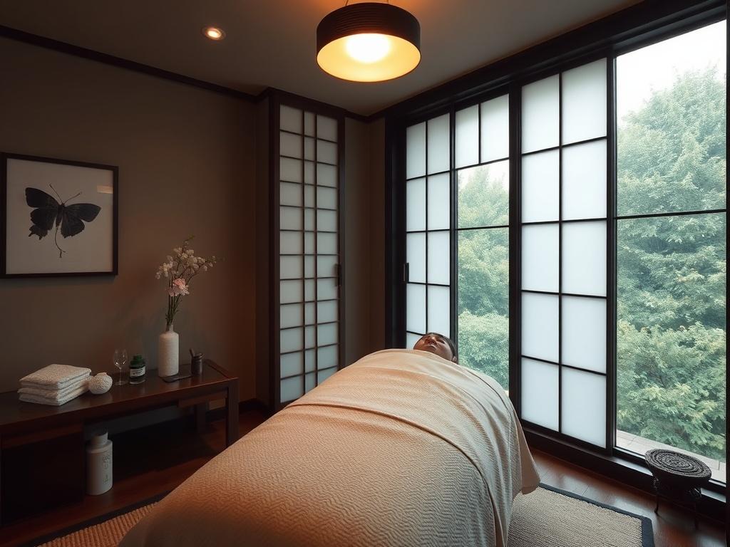 japanese massage. A Personal Window: A Day, One Room, One Session