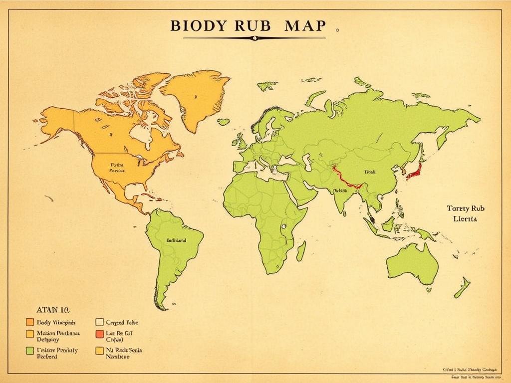 body rub map. Etiquette, tipping and communicating boundaries