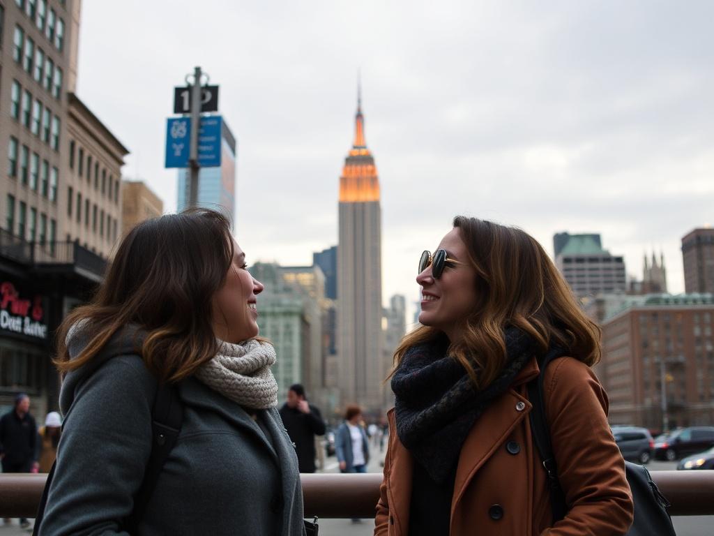 women happy ending. Personal reflections from Manhattan