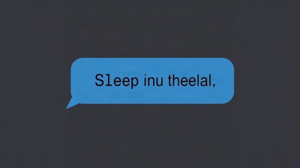 neru message. Formatting for readability