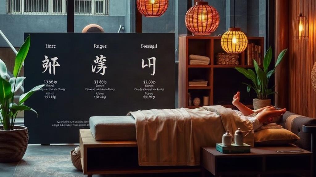 thai massage price. Understanding pricing examples: local patterns and ranges