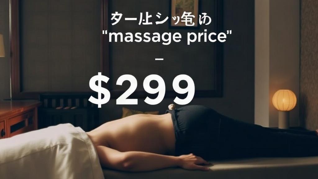 japanese massage price. how session length and pricing models work